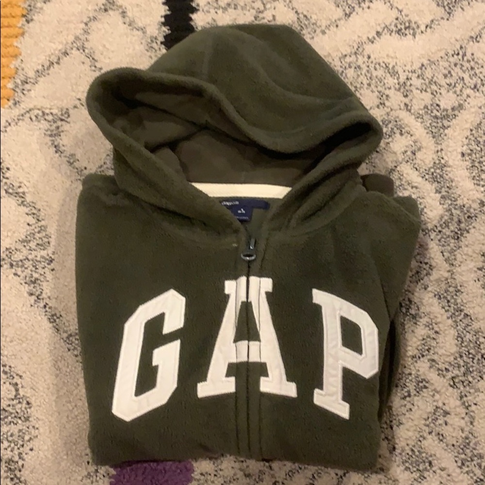 Olive green hoodie